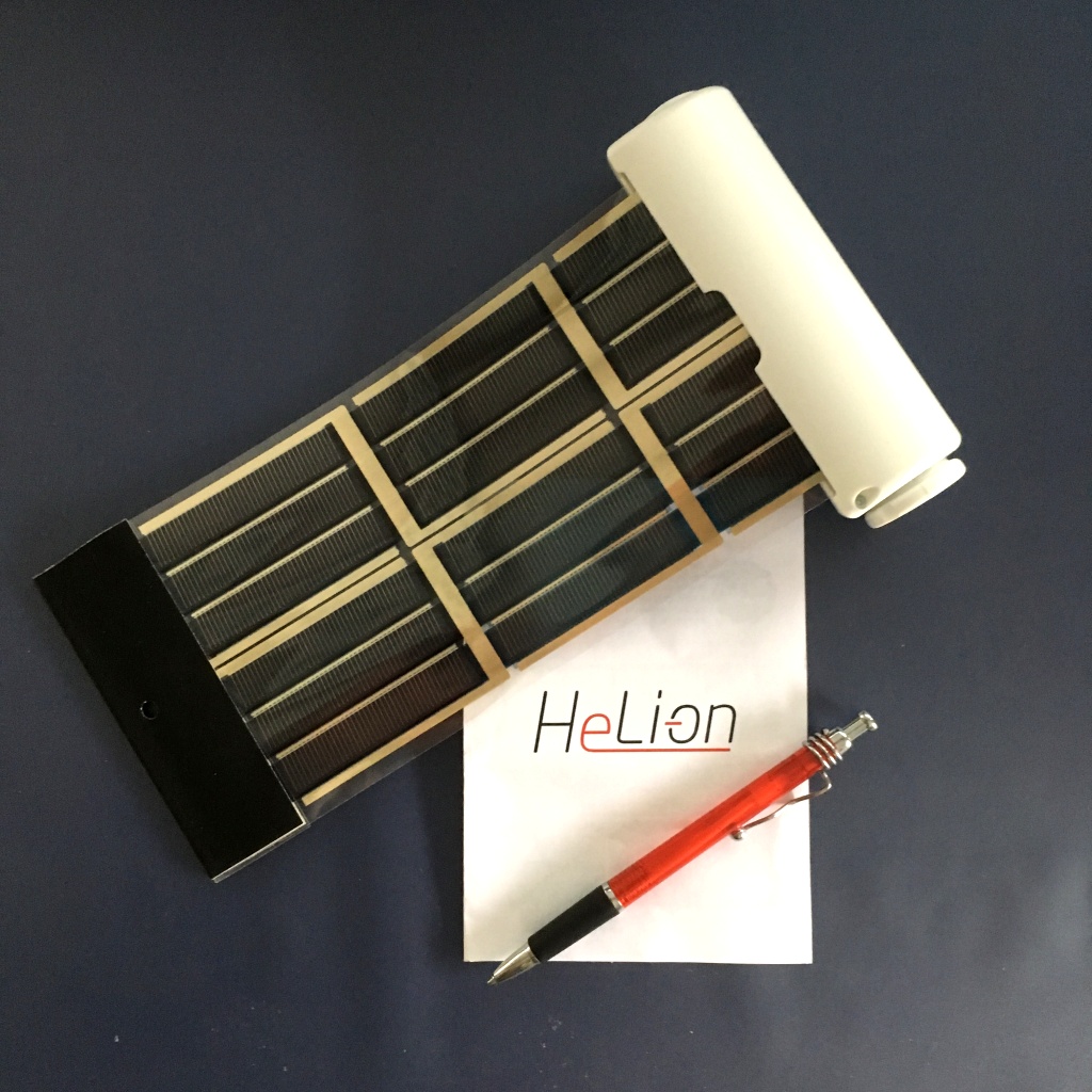 Rollbare Solar-PowerBank HeLi-on